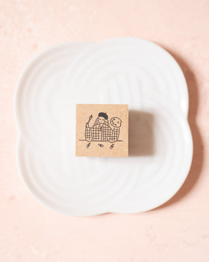 Stamp Painting Maru Chan Stamp Walking