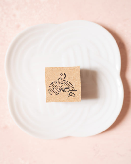 Tampon Au Café Maru Chan Stamp Marche