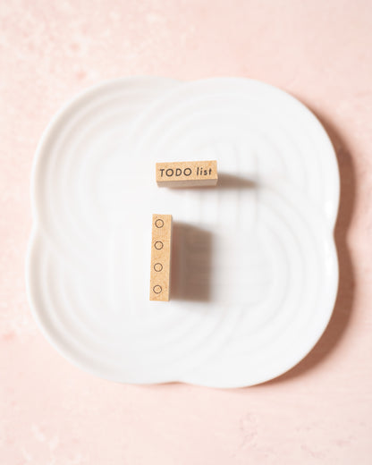 Tampon Liste à Cocher – 4 cases