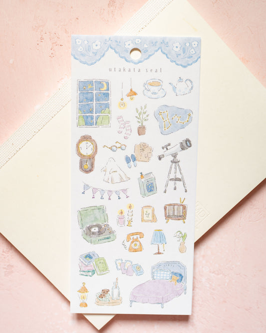 Stickers Maison Utakata Seal Night