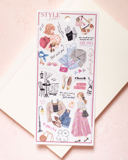 Stickers Style Look Shopping day Mindwave