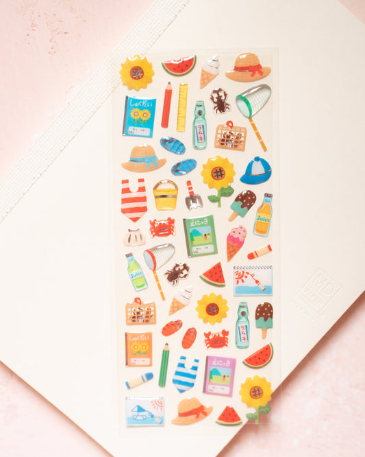 Stickers Summer Glossy