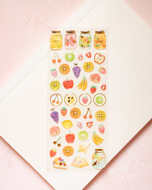 Stickers fruits Glossy