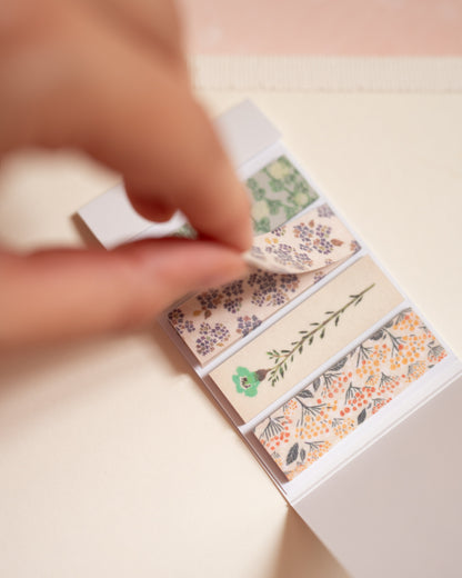 KITTA Flowers Pre-cut Masking Tape Booklet