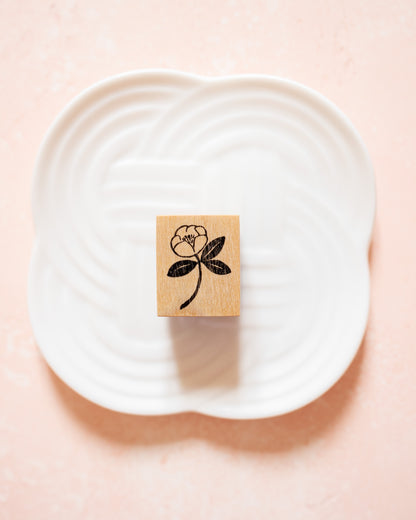 Botanical Mountain Peony Kojimaingo Bunshitsu Stamp