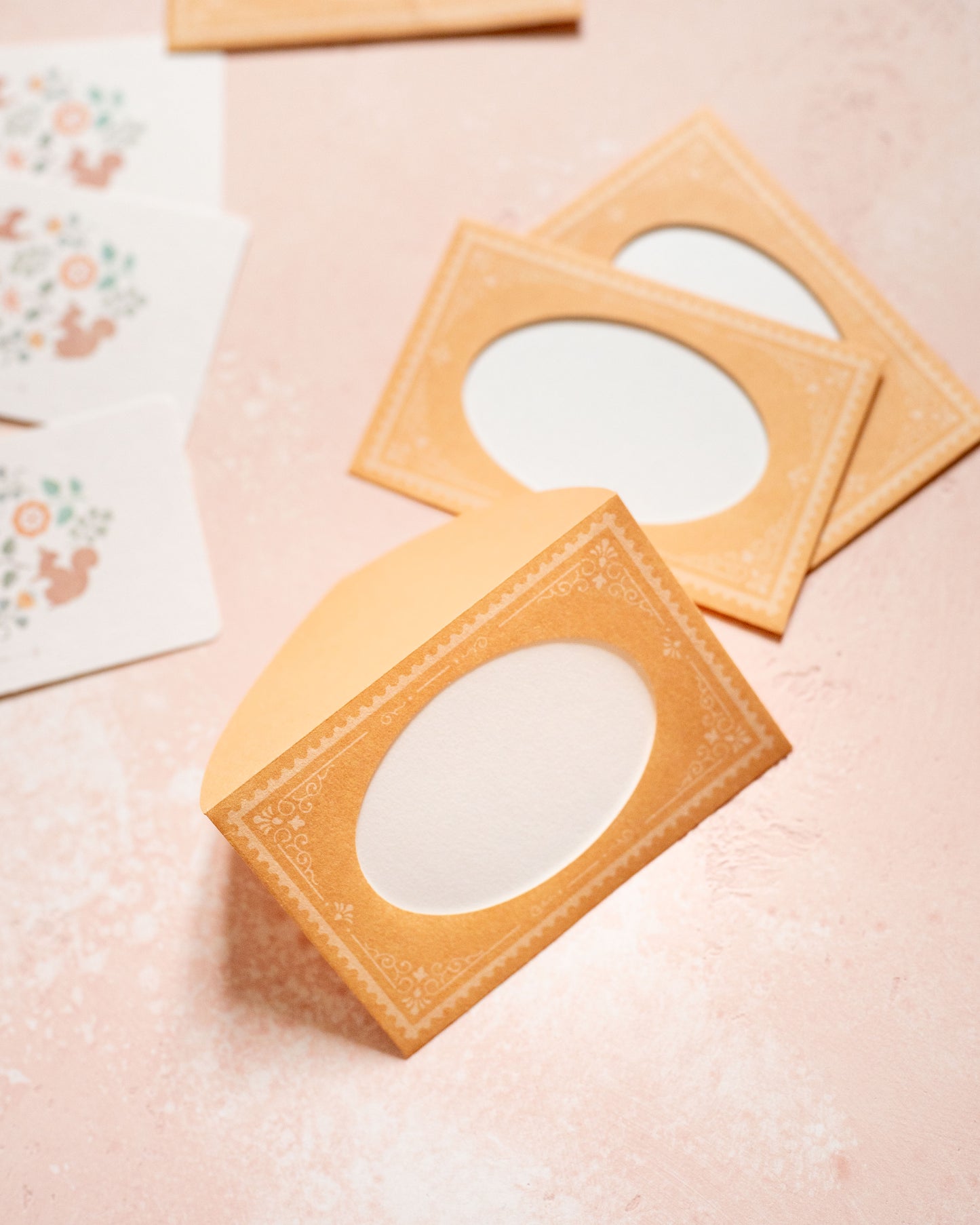 Rabbit and Squirrel Mini Cards and Envelopes