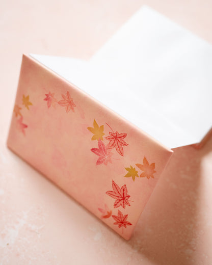 Carnet Gashuincho Feuilles d'automne