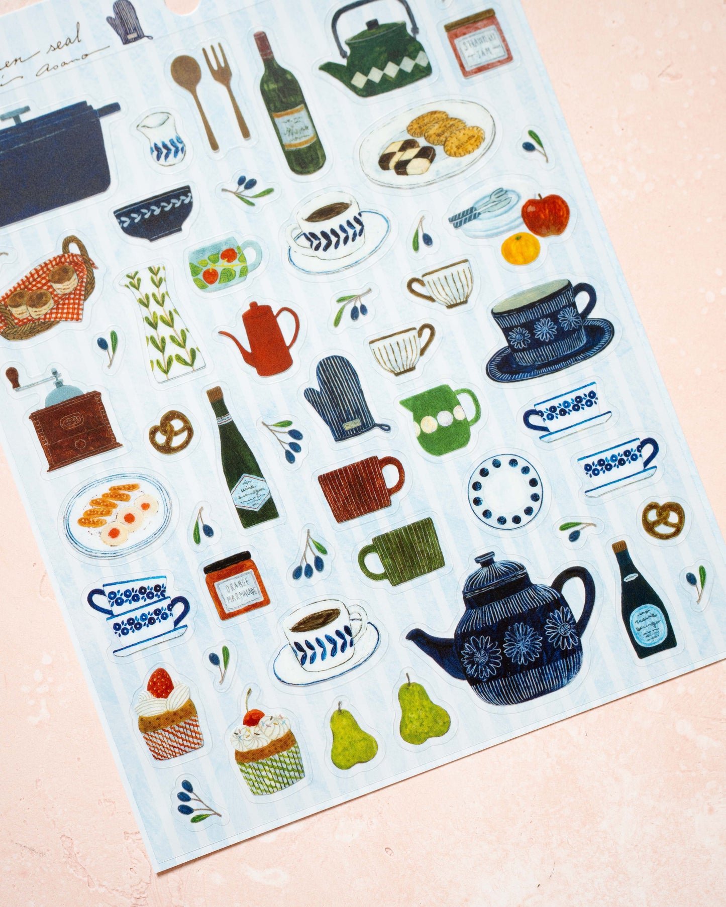 Midori Asano Cozyca Kitchen Stickers
