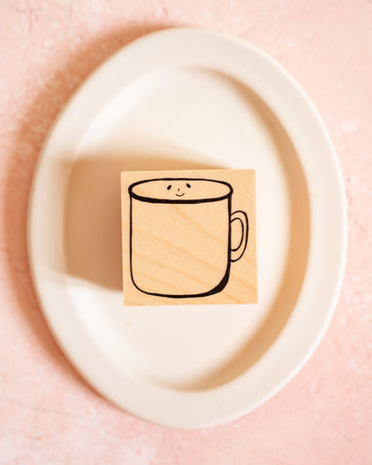 Tampon en Bois Mug – Meganehanko