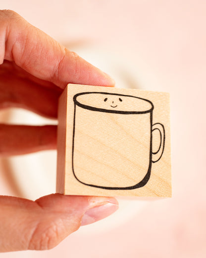 Tampon en Bois Mug – Meganehanko