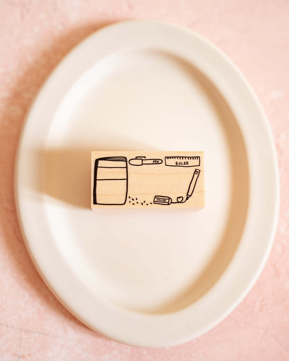 Wooden Stationery Stamp – Meganehanko