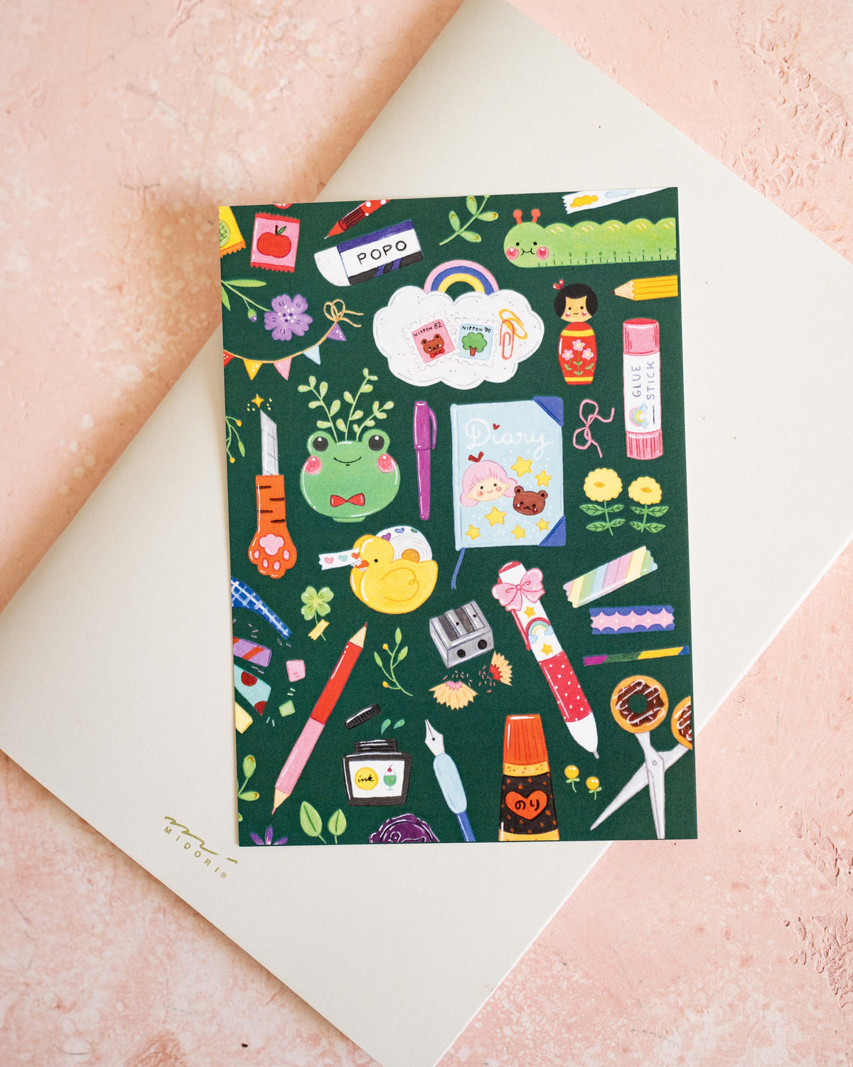 Carte Postale Stationery Collection – Rainbowholic × Niina Aoki