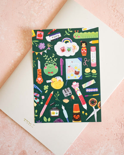 Carte Postale Stationery Collection – Rainbowholic × Niina Aoki