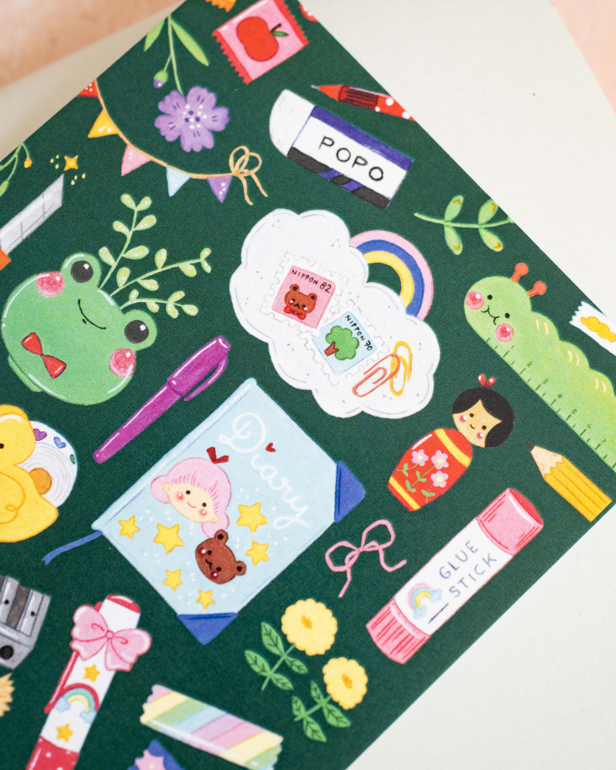 Carte Postale Stationery Collection – Rainbowholic × Niina Aoki