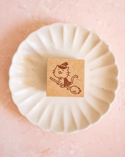 Akane Wizard Cat Stamps