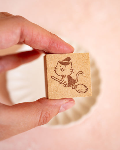 Akane Wizard Cat Stamps