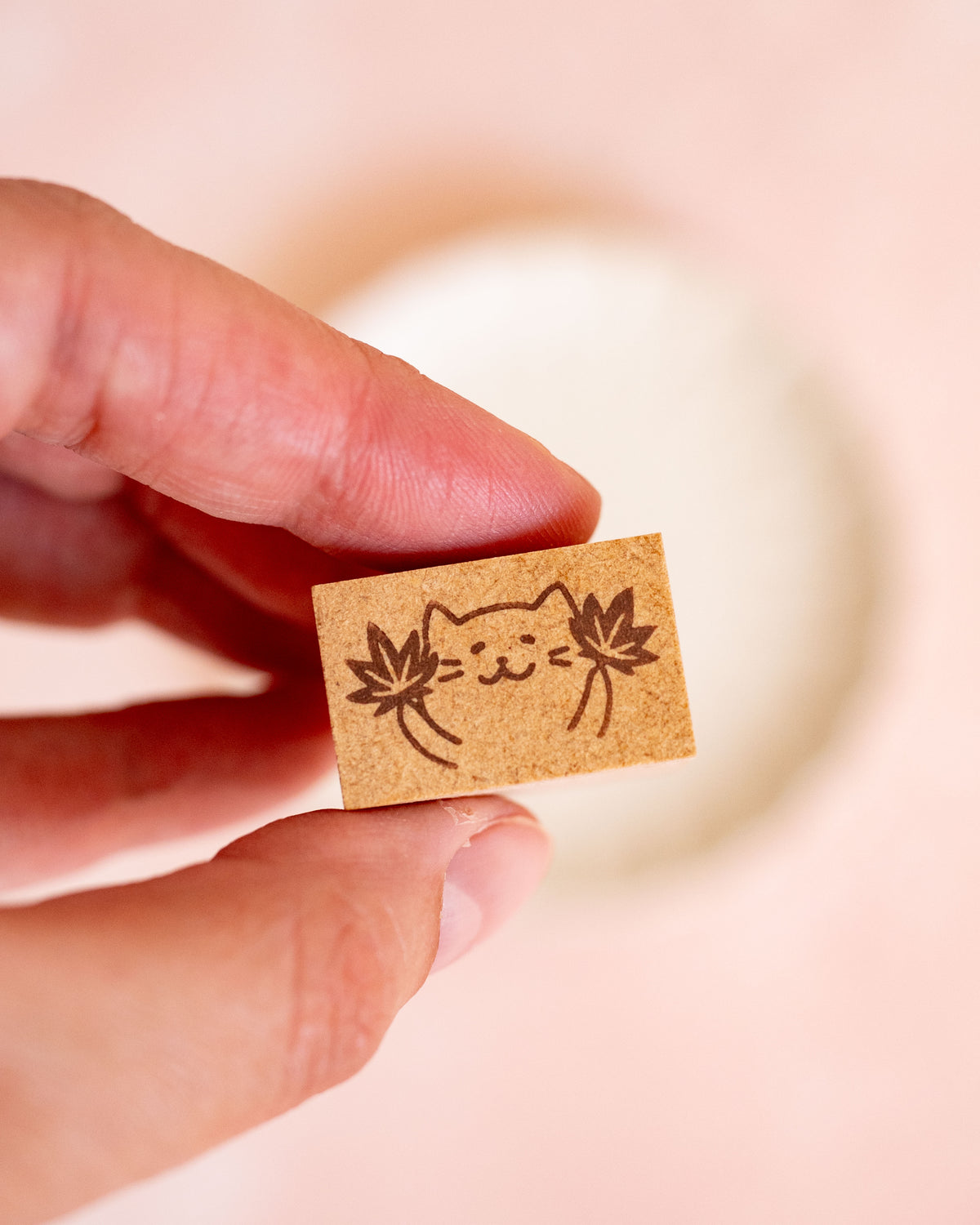 Tampons Chat Feuille d'Automne Akane