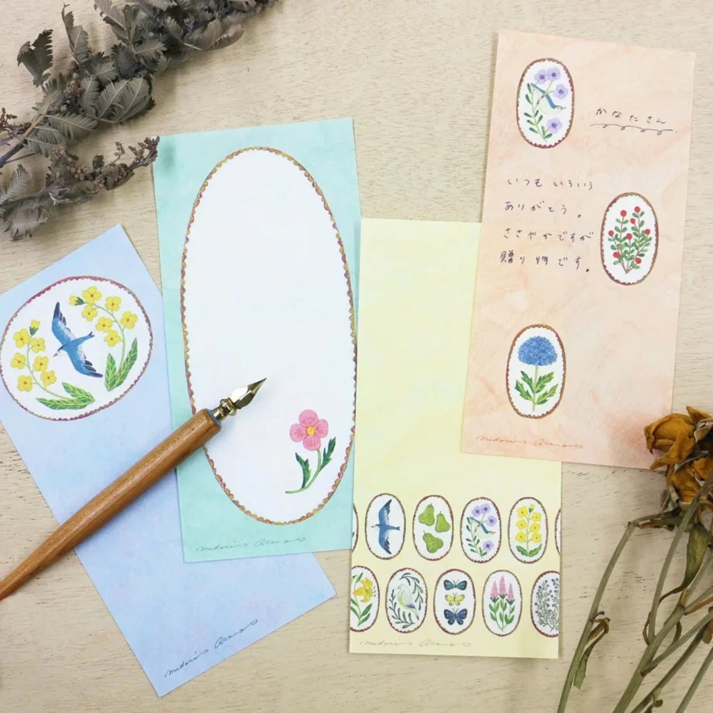 Bloc-notes Birds Songs Midori Asano