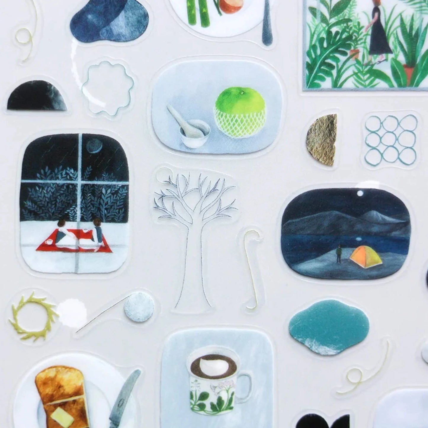 Stickers Scene Nishi Shuku