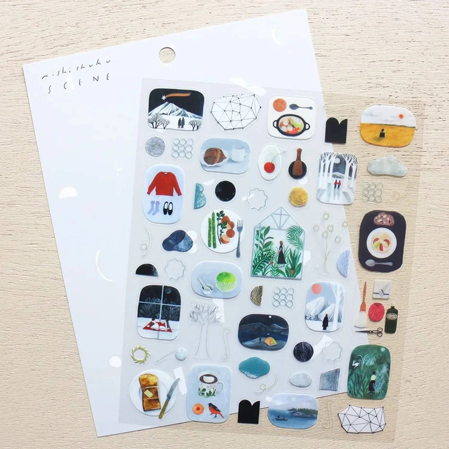 Stickers Scene Nishi Shuku