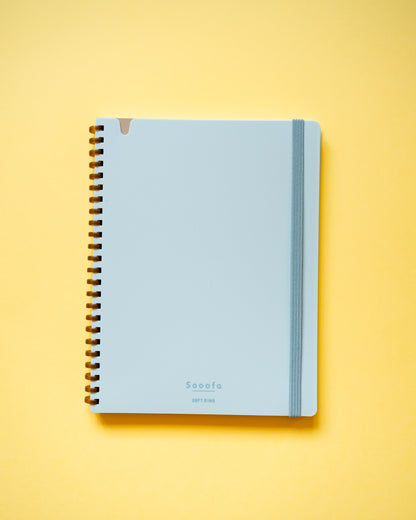 Cahier Soofa à Anneaux Souples Kokuyo A5 80 pages (4 coloris au choix)