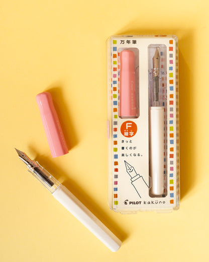 Stylo Plume Kaküno Pilot Rose Bonbon Pointe Fine