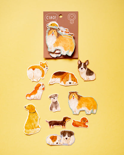Stickers Chiens Ciao
