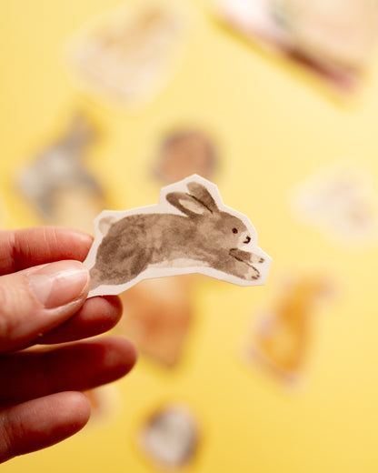 Ciao Rabbit Stickers