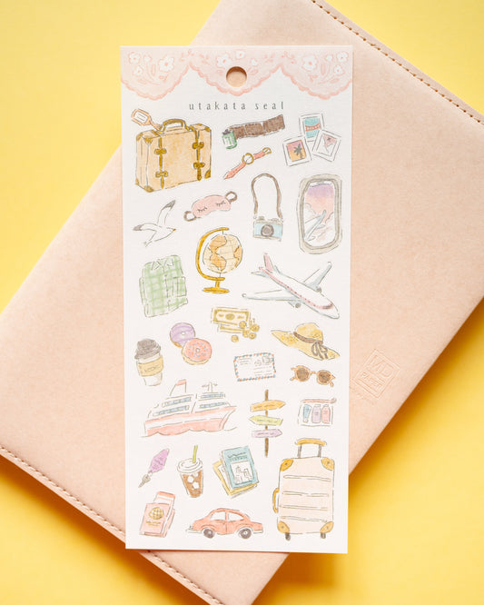 Stickers Voyage Utakata Seal Travel