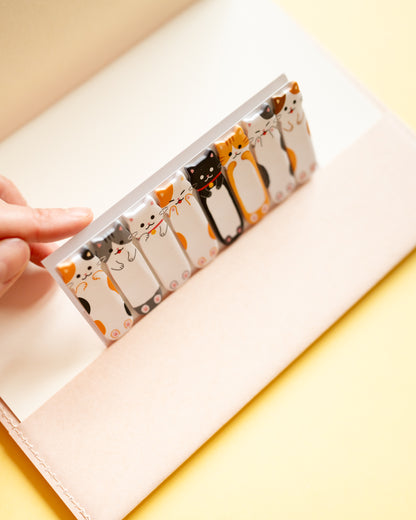 Bloc-notes Autocollants Marque-Pages Chat Stick Marker