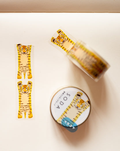 Masking tape Tiger Soda 5th Edition King Jim
