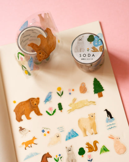 Stickers Animaux Soda 5eme Edition King Jim