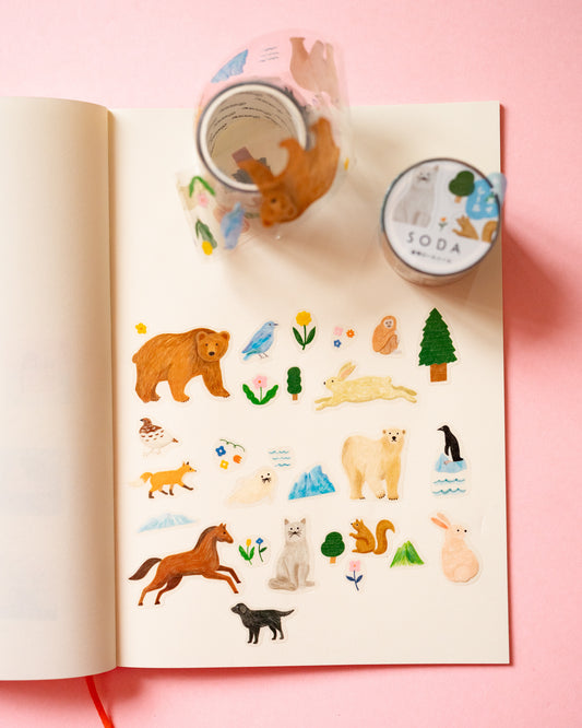 King Jim Soda Animal Stickers 5th Edition