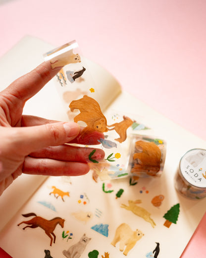 Stickers Animaux Soda 5eme Edition King Jim