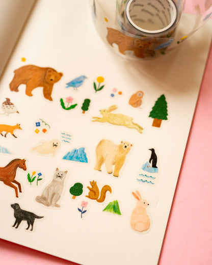 Stickers Animaux Soda 5eme Edition King Jim