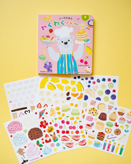 Livre de Stickers repositionnables – Les Délices du Chef Ours Polaire