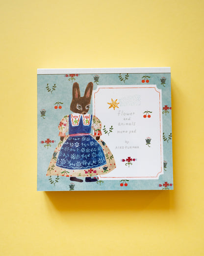 Bloc-notes Des Animaux et Des Fleurs Aiko Fukawa