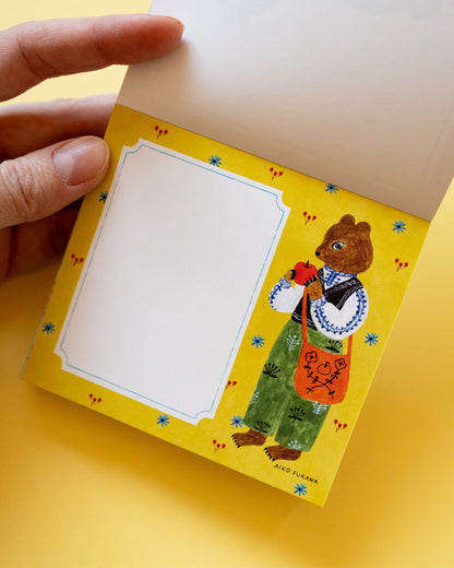 Bloc-notes Des Animaux et Des Fleurs Aiko Fukawa