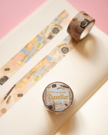 Masking Tape Traveler My Desk BGM