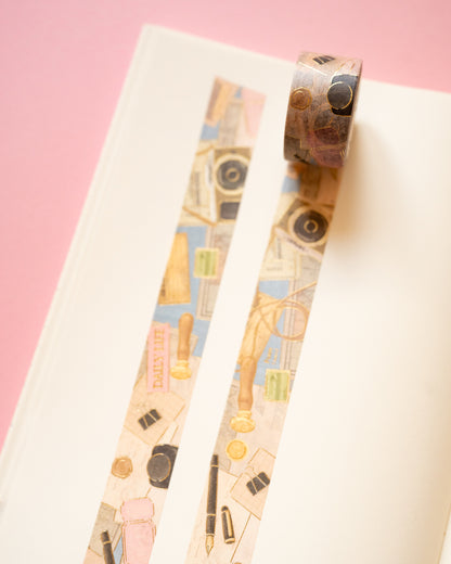 Masking Tape Traveler My Desk BGM