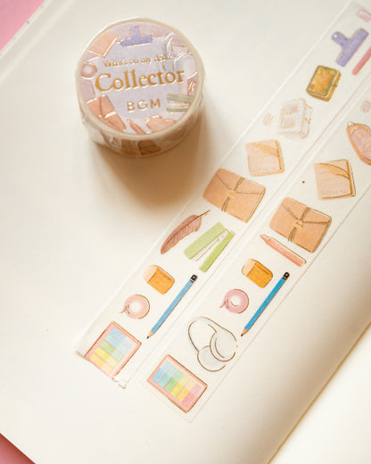 Masking Tape Collector My Desk BGM