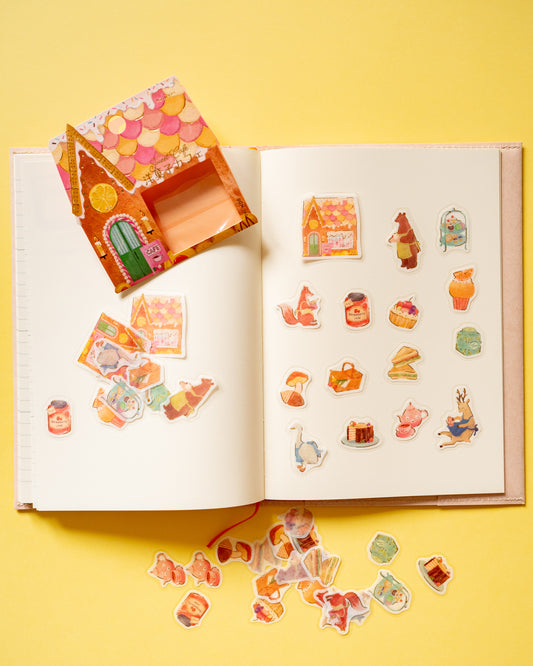 Stickers Flocons Sweet Café BGM
