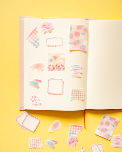 Stickers Hocco Deco Flake Rose
