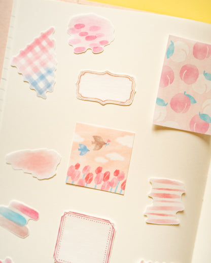 Stickers Hocco Deco Flake Rose