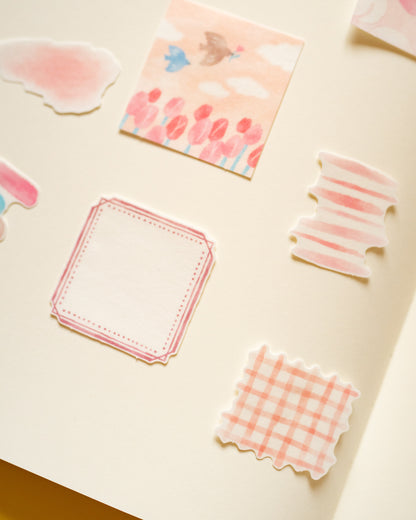 Stickers Hocco Deco Flake Rose