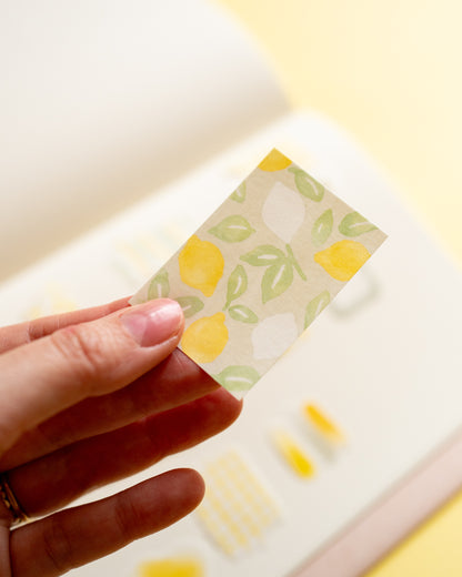 Hocco Deco Flake Yellow Stickers
