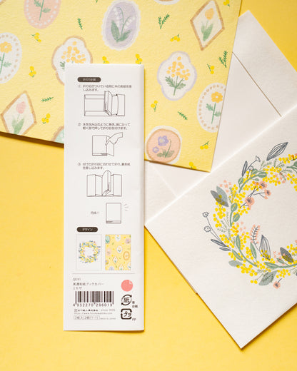 Mimosa Washi Paper Cover for Books and Notebooks