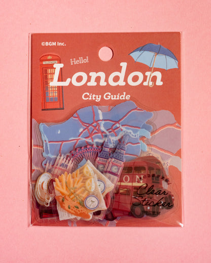 Stickers City Walk Londres - Clear Seal BGM