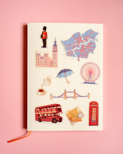 Stickers City Walk Londres - Clear Seal BGM