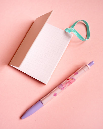 Carnet de notes autocollantes Color Band Corail